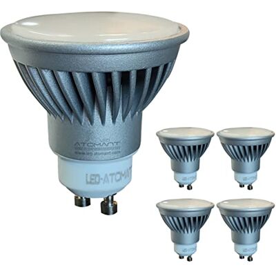 LED ATOMANT 5x Lampadina LED GU10 7W Dimmerabile Bianco Freddo 680lm 6500K, Angolo di apertura 120° LED ATOMANT 5x Lampadina LED GU10 7W Dimmerabile Bianco Freddo 680lm 6500K, Angolo di apertura 120°