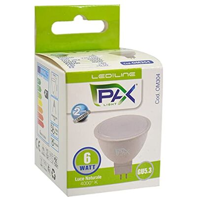 Omega GB TRADE S.R.L. LED FARETTO GU5,3 6W NATURALE Omega GB TRADE S.R.L. LED FARETTO GU5,3 6W NATURALE