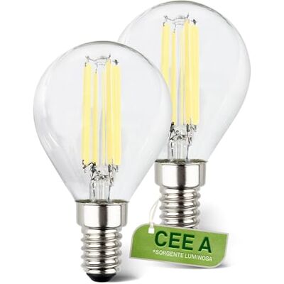 BRILONER LEUCHTEN Lampadina LED - E14, Confezione da 2, Bianco - Lampadina LED BRILONER LEUCHTEN Lampadina LED - E14, Confezione da 2, Bianco - Lampadina LED