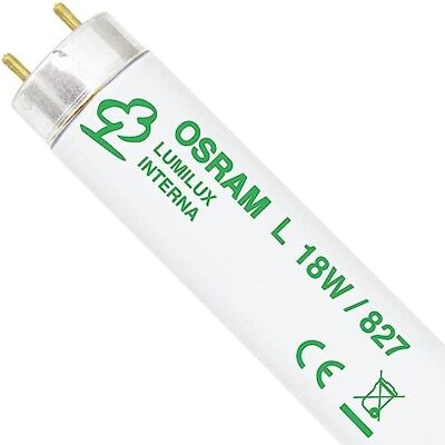 OSRAM Lumilux Interna T8 18W 827 Bianco Molto Caldo 60cm, 4050300517834 OSRAM Lumilux Interna T8 18W 827 Bianco Molto Caldo 60cm, 4050300517834