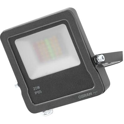 OSRAM SMART+ Matter Faretto LED, 50W, 4000lm, RGBW 16 milioni di colori, 3000K, WiFi, Matter, Alexa/Google, IP65 OSRAM SMART+ Matter Faretto LED, 50W, 4000lm, RGBW 16 milioni di colori, 3000K, WiFi, Matter, Alexa/Google, IP65