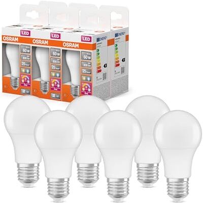 OSRAM LED Superstar Lampada LED classica a forma di lampadina con tre scenari luminosi Relax, Active, Sleep. In plastica smerigliata, 8,8W, attacco E27, temperatura di colore 2700-4000 K, OSRAM LED Superstar Lampada LED classica a forma di lampadina con tre scenari luminosi Relax, Active, Sleep. In plastica smerigliata, 8,8W, attacco E27, temperatura di colore 2700-4000 K,