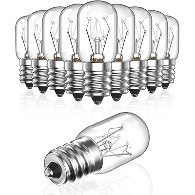 Bonlux Lampadina per Lampada di Sale Himalayano E14 10W Dimmerabile Lampadina Forno 300 Gradi Lampadine Piccole Attacco Piccolo per Frigorifero,Frigo,Cappa Aspirante,Microonde, Luce Bianca calda 2700K Bonlux Lampadina per Lampada di Sale Himalayano E14 10W Dimmerabile Lampadina Forno 300 Gradi Lampadine Piccole Attacco Piccolo per Frigorifero,Frigo,Cappa Aspirante,Microonde, Luce Bianca calda 2700K