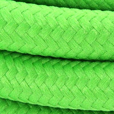 CHACON Câble textile soie 3m Vert lime CHACON Câble textile soie 3m Vert lime