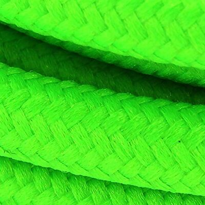 CHACON Câble Textile Soie 3m Vert Fluo CHACON Câble Textile Soie 3m Vert Fluo