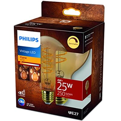 Philips Lighting LED GLOBO G93 FILAMENTO GOLD 25W E27 2000K DIM Philips Lighting LED GLOBO G93 FILAMENTO GOLD 25W E27 2000K DIM