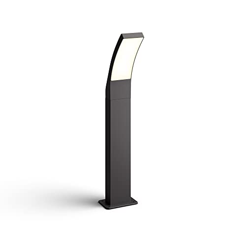 Philips Paletto con LED integrato Splay, per Esterni, IP44, 2700K, Antracite