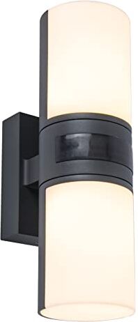 LUTEC CYRA  Lampada da parete da esterno a LED Antracite 28 W, mit Bewegungsmelder