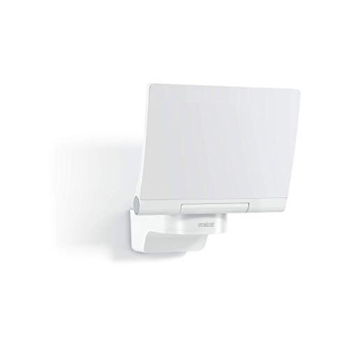 Steinel Faretto LED XLED PRO 240 bianco, 19,3 W, 3000 K, luce bianca calda, 2124 lm, con supporto da parete angolare