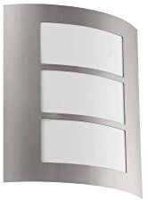 Eglo CITY Outdoor wall lighting Acciaio inossidabile E27 15 W