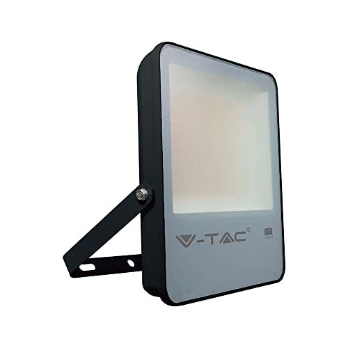 V-TAC Faro LED da Esterno 30W con Chip Samsung [ SERIE EVOLUTION ] Alta Efficienza Luminosa IP65-4100 Lumen Proiettore LED Esterno Nero Impermeabile Luce 4000K Bianco Naturale