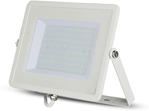 V-TAC Faretto Bianco LED da Esterno 100W, Ultrasottile Chip Samsung Pro