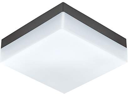 Eglo SONELLA Lampada da Parete/plafoniera Integriert, 8.2 W, Argento