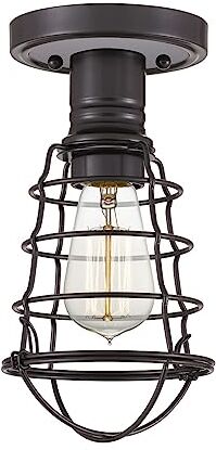 Elstead Lighting Elstead Quoizel Mixon Plafoniera semi-incasso in bronzo palladiano