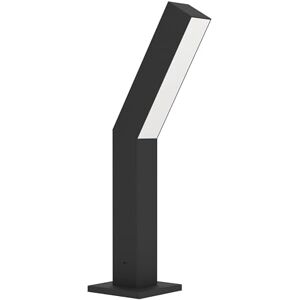 Eglo Lampada LED a terra per esterni Ugento, lampada per giardino e patio, in metallo nero, IP44, altezza 36 cm, bianco caldo Eglo Lampada LED a terra per esterni Ugento, lampada per giardino e patio, in metallo nero, IP44, altezza 36 cm, bianco caldo