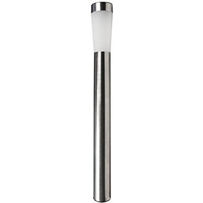 Grundig - Lampada giardino solare 90 cm - Acciaio inox - Lampada esterna Grundig - Lampada giardino solare 90 cm - Acciaio inox - Lampada esterna