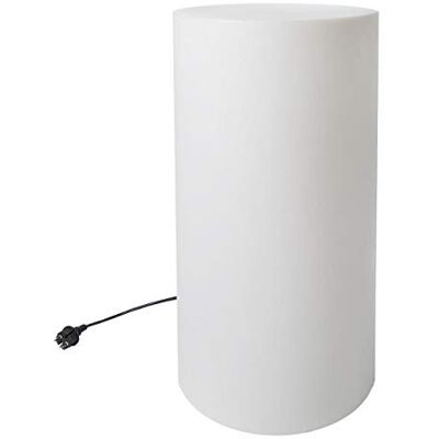 Lumisky Bat-CO3 Colonna Luminosa, Lampadina E27, Colore: Bianco Diamètre Ø 35 x H 70 cm Bianco Lumisky Bat-CO3 Colonna Luminosa, Lampadina E27, Colore: Bianco Diamètre Ø 35 x H 70 cm Bianco