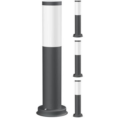 ledscom.de 4 lampade da vialetto/lampioni da marciapiede PORU per esterni, IP44, 39 cm, antracite, 1x E27 max. 40 W ledscom.de 4 lampade da vialetto/lampioni da marciapiede PORU per esterni, IP44, 39 cm, antracite, 1x E27 max. 40 W