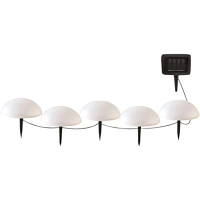 LUMI JARDIN 5 Fari solari a mezza luna ∅15cm LUMI JARDIN 5 Fari solari a mezza luna ∅15cm