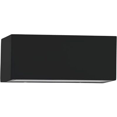 Eglo Spongano, Lampada da parete LED per esterni, applique, illuminazione esterna, lampada per esterni rettangolare in alluminio colore antracite e vetro trasparente, luce bianca calda, IP65 Eglo Spongano, Lampada da parete LED per esterni, applique, illuminazione esterna, lampada per esterni rettangolare in alluminio colore antracite e vetro trasparente, luce bianca calda, IP65