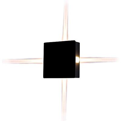 V-TAC Lampada da Muro LED 4W, Wall Light Ip65 Forma Quadrata, 3000K V-TAC Lampada da Muro LED 4W, Wall Light Ip65 Forma Quadrata, 3000K