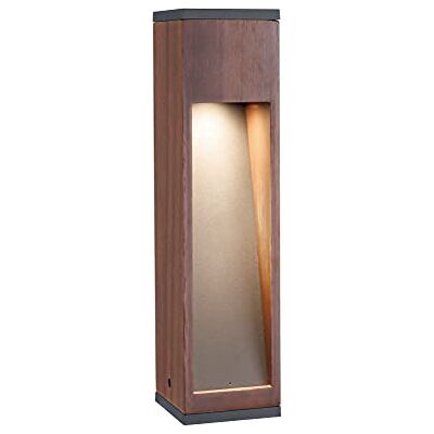 Paulmann Lampada LED per esterni paletto d’illuminazione Trabia IP44 400mm angolare incl. 1x3,5 W Outdoor legno 3000 K GU10 Paulmann Lampada LED per esterni paletto d’illuminazione Trabia IP44 400mm angolare incl. 1x3,5 W Outdoor legno 3000 K GU10