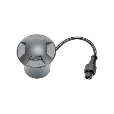BOLD Lampada da incasso a LED in alluminio per sistema da 24 V (con cavo in PVC da 15 cm, 3000 K, dimmerabile con regolatore – antracite BOLD Lampada da incasso a LED in alluminio per sistema da 24 V (con cavo in PVC da 15 cm, 3000 K, dimmerabile con regolatore – antracite