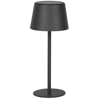BOLD Umbo Lampada da tavolo a energia solare per esterni e giardino (regolabile tramite touch, USB e energia solare, 3000K bianco caldo, IP44, antracite) antracite opaco BOLD Umbo Lampada da tavolo a energia solare per esterni e giardino (regolabile tramite touch, USB e energia solare, 3000K bianco caldo, IP44, antracite) antracite opaco