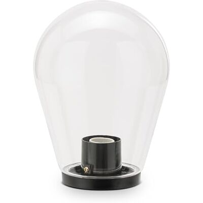 Velamp Globo per giardino, Lampione per Esterno 21,5 x 92,5 cm, Attacco E27, Compatibile LED, Impermeabile IP44, Sfera per Giardino, parchi, condomini, terrazzi. Trasparente Velamp Globo per giardino, Lampione per Esterno 21,5 x 92,5 cm, Attacco E27, Compatibile LED, Impermeabile IP44, Sfera per Giardino, parchi, condomini, terrazzi. Trasparente