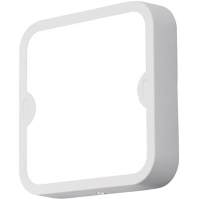 Eglo ALFENA S Lampada da parete/soffitto, in alluminio pressofuso, 10 W, Bianco Eglo ALFENA S Lampada da parete/soffitto, in alluminio pressofuso, 10 W, Bianco