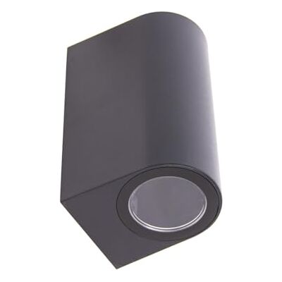 XANLITE APPLIQUE FILARE 230 V NERO & VETRO FUMATO XANLITE APPLIQUE FILARE 230 V NERO & VETRO FUMATO