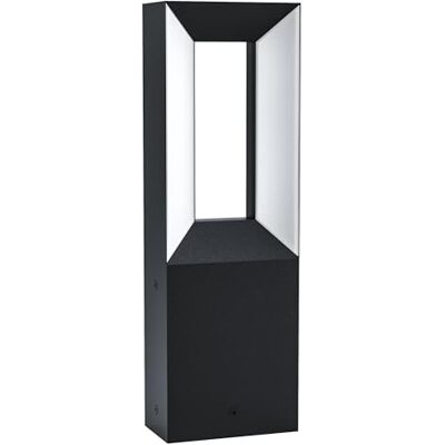 Eglo Riforano Lampada a LED per esterni, 2 luci, luce per esterni, in alluminio pressofuso, colore nero e plastica, colore: Bianco caldo, IP44 Eglo Riforano Lampada a LED per esterni, 2 luci, luce per esterni, in alluminio pressofuso, colore nero e plastica, colore: Bianco caldo, IP44