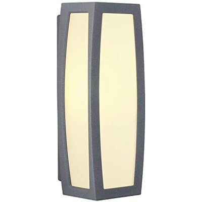 SLV MERIDIAN BOX lampada da parete outdoor, TC-(D,H,T,Q) SE, IP54, antracite, E27 max. 20W SLV MERIDIAN BOX lampada da parete outdoor, TC-(D,H,T,Q) SE, IP54, antracite, E27 max. 20W