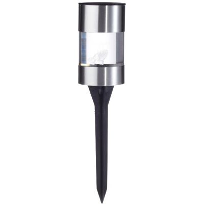 Heitronic Lume da tomba Mani Giunte solare, led, acciaio inox/plastica Heitronic Lume da tomba Mani Giunte solare, led, acciaio inox/plastica