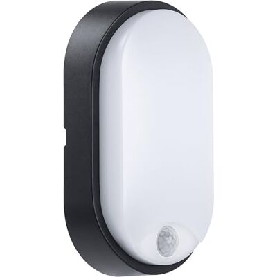 Luceco EBEO10P40-01 Illuminazione a soffitto ovale ecologica - Sensore di movimento PIR Luceco EBEO10P40-01 Illuminazione a soffitto ovale ecologica - Sensore di movimento PIR