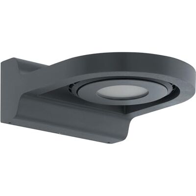 Eglo Roales Lampada da parete in alluminio pressofuso, 3,2 W, colore: Antracite Eglo Roales Lampada da parete in alluminio pressofuso, 3,2 W, colore: Antracite