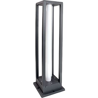 Wonderlamp Faro da esterno a LED esterno (10W), impermeabile IP 54, luce neutra, lampione da giardino esterno moderno, antracite Wonderlamp Faro da esterno a LED esterno (10W), impermeabile IP 54, luce neutra, lampione da giardino esterno moderno, antracite