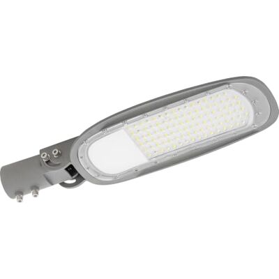 GTV Lampada Stradale LED INDIANA, 60W 7800lm, Efficienza 130 lmW, Staffa Regolabile, IP65 Impermeabile, Luce Naturale 4000K, per Esterni, Grigio GTV Lampada Stradale LED INDIANA, 60W 7800lm, Efficienza 130 lmW, Staffa Regolabile, IP65 Impermeabile, Luce Naturale 4000K, per Esterni, Grigio