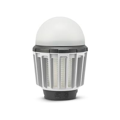 Garza – Lampada anti-insetti grigio 2in1 per campeggio con luce UV e LED dimmerabile, 300 lm, batteria 1200 mAh, fino a 11 h di utilizzo, ricaricabile tramite USB, protezione per bambini e senza Garza – Lampada anti-insetti grigio 2in1 per campeggio con luce UV e LED dimmerabile, 300 lm, batteria 1200 mAh, fino a 11 h di utilizzo, ricaricabile tramite USB, protezione per bambini e senza