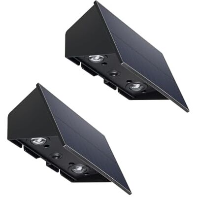 Lumisky Set di 2 faretti solari da parete a LED bianchi da fissare 2 x BLINKY H18 cm Lumisky Set di 2 faretti solari da parete a LED bianchi da fissare 2 x BLINKY H18 cm