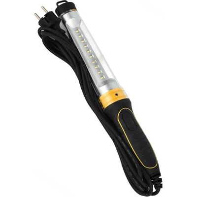 Electraline Lampada da Lavoro a LED, IP44, IK08, 250 Lumen, cavo lunghezza 5 metri Electraline Lampada da Lavoro a LED, IP44, IK08, 250 Lumen, cavo lunghezza 5 metri