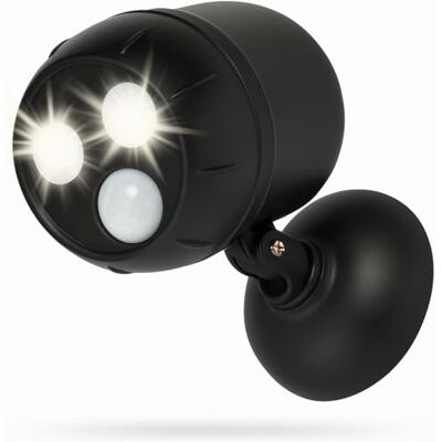 Proxinova Faretto LED da Esterno con Sensore di Movimento PIR, Angolazione Regolabile, Design Compatto, Pratica Installazione, Faretti LED Esterno a batterie, Luci da Esterno di Sicurezza Proxinova Faretto LED da Esterno con Sensore di Movimento PIR, Angolazione Regolabile, Design Compatto, Pratica Installazione, Faretti LED Esterno a batterie, Luci da Esterno di Sicurezza