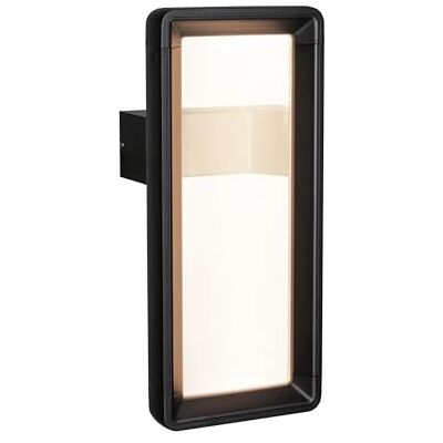 Paulmann Apparecchio per pareti esterne LED Reana rilevatore di movimento sensore alta frequenza IP44 176x107mm 3000K 3W 130lm 230V ant metallo Paulmann Apparecchio per pareti esterne LED Reana rilevatore di movimento sensore alta frequenza IP44 176x107mm 3000K 3W 130lm 230V ant metallo