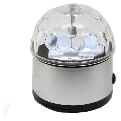 Trade Shop Proiettore Lampada LED RGB Rotante da Tavola Luci Strobo per Disco E Party USB Trade Shop Proiettore Lampada LED RGB Rotante da Tavola Luci Strobo per Disco E Party USB