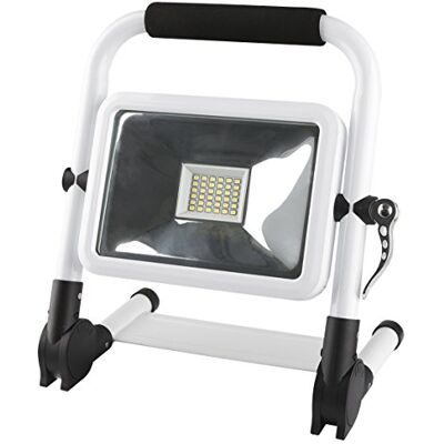 Electraline Proiettore Faretto Ricaricabile con Uscita 2 porte USB. 4 Modalità: Luce Forte Luce Media Luce Tenue e SOS Lampeggiante, 20 W Leggero Portatile 360 Angolo di Rotazione Electraline Proiettore Faretto Ricaricabile con Uscita 2 porte USB. 4 Modalità: Luce Forte Luce Media Luce Tenue e SOS Lampeggiante, 20 W Leggero Portatile 360 Angolo di Rotazione