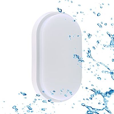 SIGMALED LIGHTING - Plafoniera LED 15W IP54 Oval - 1350 lm - Plafoniera da soffitto SIGMALED LIGHTING - Plafoniera LED 15W IP54 Oval - 1350 lm - Plafoniera da soffitto