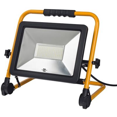 Brennenstuhl Faretto Led Portatile da Cantiere ,Ideale per Lavori Esterni in Cantiere, Officina e Garage, Telaio in Acciaio Solido e Robusto, Protezione IP65 Cavo 5m, 148W, 12800lm Brennenstuhl Faretto Led Portatile da Cantiere ,Ideale per Lavori Esterni in Cantiere, Officina e Garage, Telaio in Acciaio Solido e Robusto, Protezione IP65 Cavo 5m, 148W, 12800lm