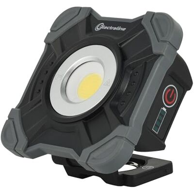 Electraline Mini Proiettore LED Compatto 1000 Lumen, 10W, con gancio, magnete, batteria ricaricabile 2200mAh Electraline Mini Proiettore LED Compatto 1000 Lumen, 10W, con gancio, magnete, batteria ricaricabile 2200mAh