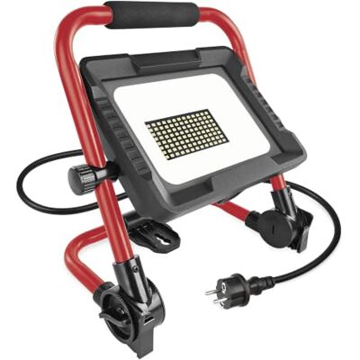 EMOS Faretto LED impermeabile ELION 50 W, 8000 lm, 4000 K, IP65/IP44 Faro da lavoro pieghevole con base e maniglia, resistente alle intemperie, estremamente luminoso, bianco neutro EMOS Faretto LED impermeabile ELION 50 W, 8000 lm, 4000 K, IP65/IP44 Faro da lavoro pieghevole con base e maniglia, resistente alle intemperie, estremamente luminoso, bianco neutro