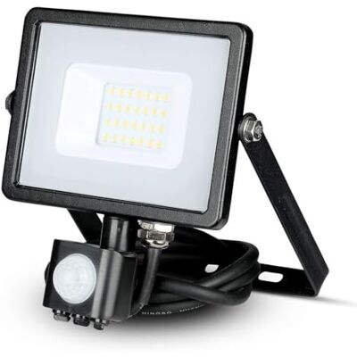V-TAC Faro LED Slim 20W, Sensore Pir e Crepuscolare Mod Pir-Bianco Caldo V-TAC Faro LED Slim 20W, Sensore Pir e Crepuscolare Mod Pir-Bianco Caldo